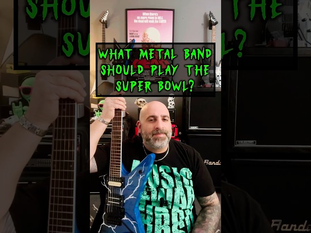 A Metal Band At The Super Bowl? #shortvideo