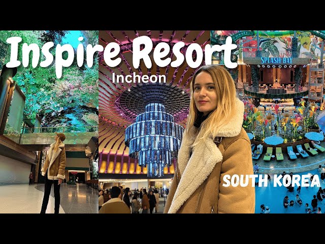 Inspire Resort review, INCHEON 🇰🇷 (South Korea 2024 ) My last day in Korea...