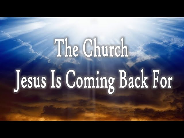 The Church Jesus Is Coming Back For-John 3:16 C.M. Thursday Night In The Word LIVE Stream 2/20/22025