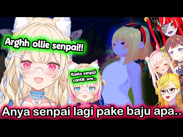 Reaksi FuwaMoco Melihat Refrensi Member ID, Kena Jumpscare Ollie ww..【Hololive】