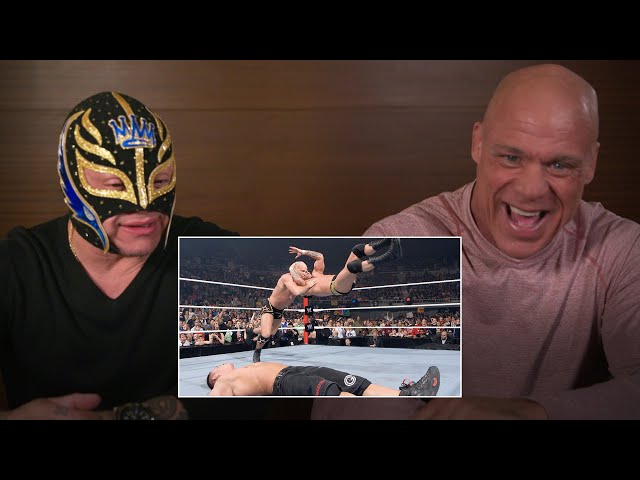 Kurt Angle and Rey Mysterio watch stacked Saturday Night’s Main Event match: WWE Playback