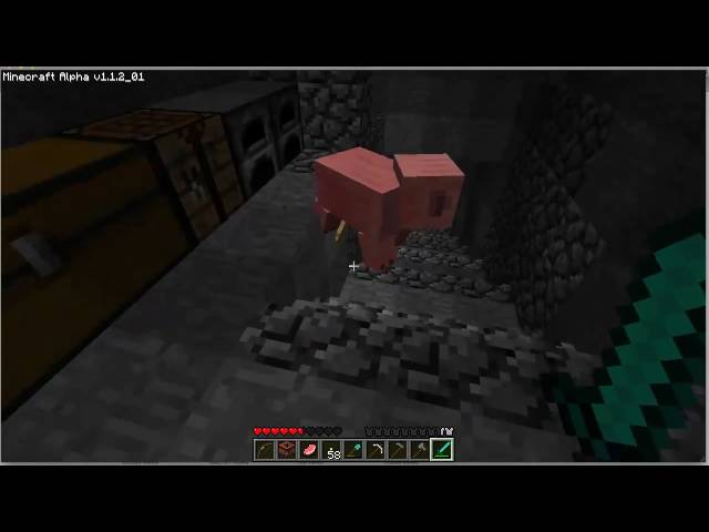 Fun in Minecraft - Video 012: Fast Forward, Caves are Big