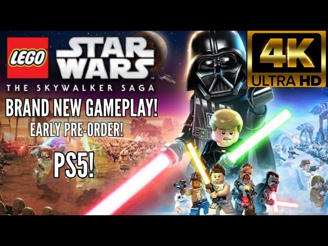 LEGO STAR WARS THE SKYWALKER SAGA!, BRAND NEW GAMEPLAY!, | PS5 | 4K |