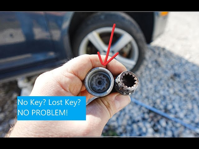 How to Remove Wheel Lock Without Key (fast!)