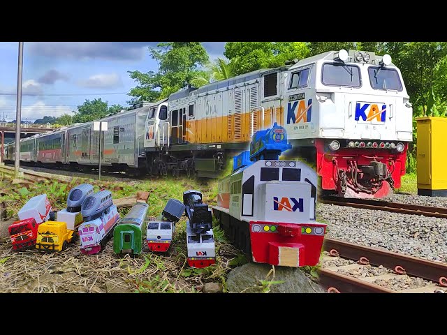 Kereta Thomas, Kereta Api Kayu, Kereta Railking, CC203, CC201, CC206, Gerbong Kereta Api