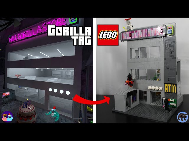 I built the CITY MAP in LEGO (Gorilla Tag)