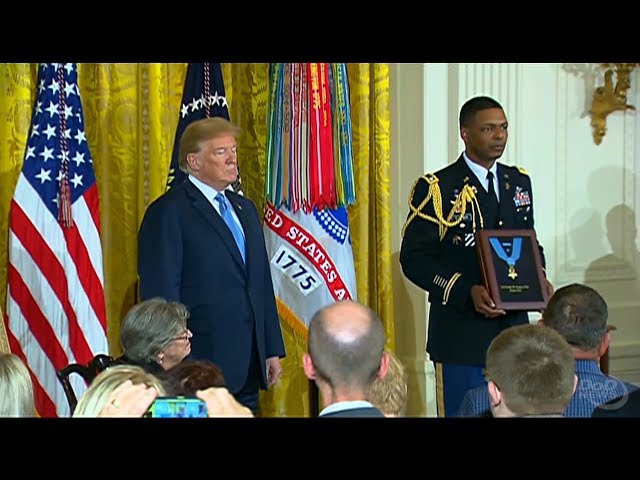 President presents Medal of Honor during White House Ceremony