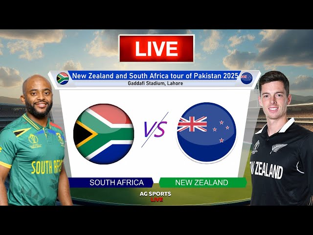 🔴 Live: New Zealand Vs South Africa – 2nd ODI | NZ Vs SA Live Match Today | Live Cricket Match Today