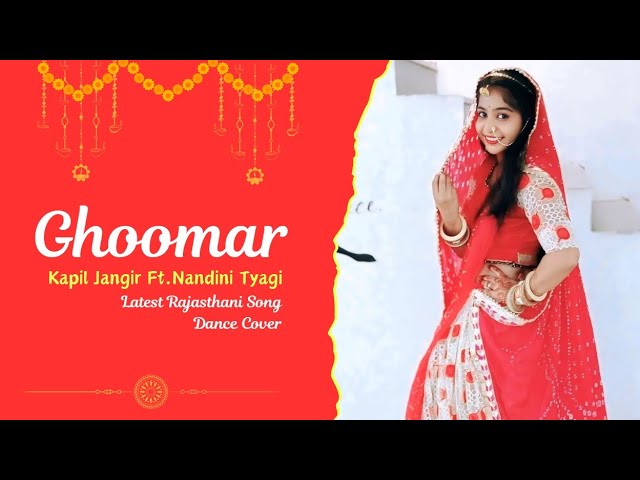 Ghoomar New | Kapil Jangir Ft.Nandini Tyagi | #trending | Rajasthani Song | Folk Dance