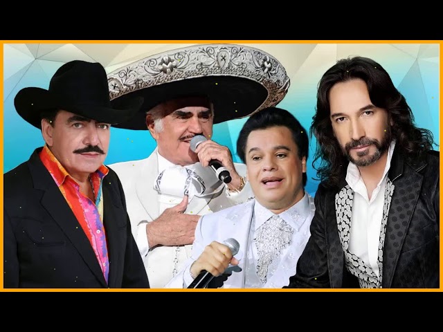 JOAN SEBASTIAN, MARCO ANTONIO SOLÍS, VICENTE FERNÁNDEZ, JUAN GABRIEL EXITOS SUS MEJORES CANCIONES