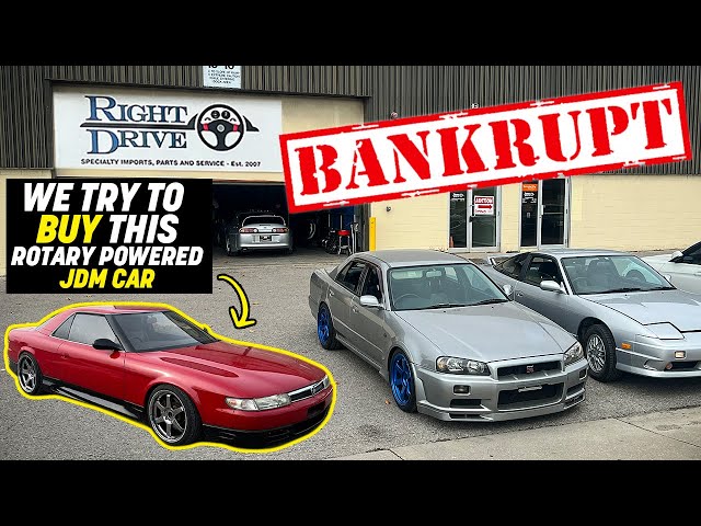 Canada's Oldest JDM Importer Goes BANKRUPT! Auction Sells EVERYTHING