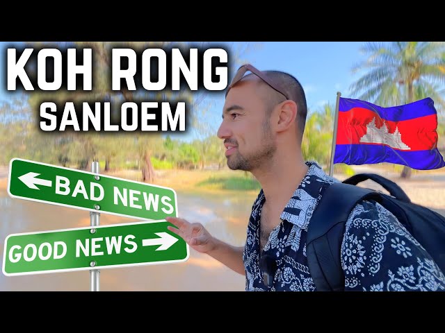 🇰🇭| MOST SERENE island Of Cambodia. Koh Rong Sanloem | FULL island Tour| @ Eden Beach Resort