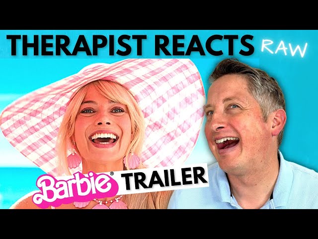 Therapist Reacts RAW to The Barbie Trailer