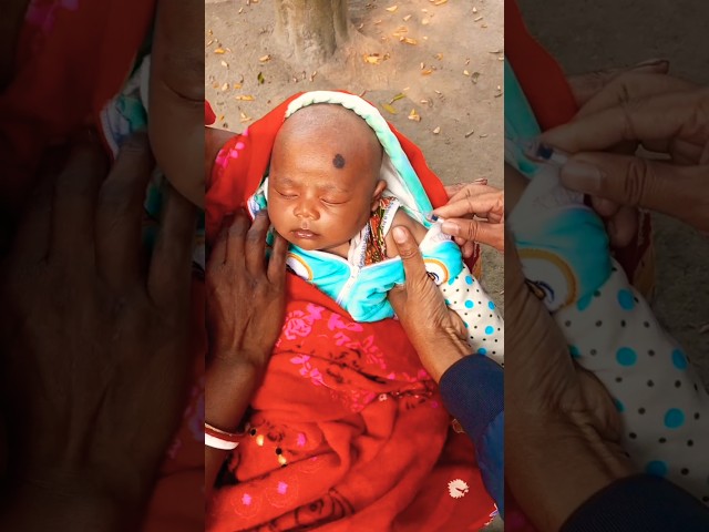 Cute baby injection crying video #shorts #trending #injection #healthyshorts86