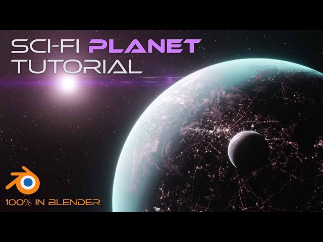 Create a Procedural Sci-Fi Planet in Blender 3.0 EEVEE (NO ADDONS)