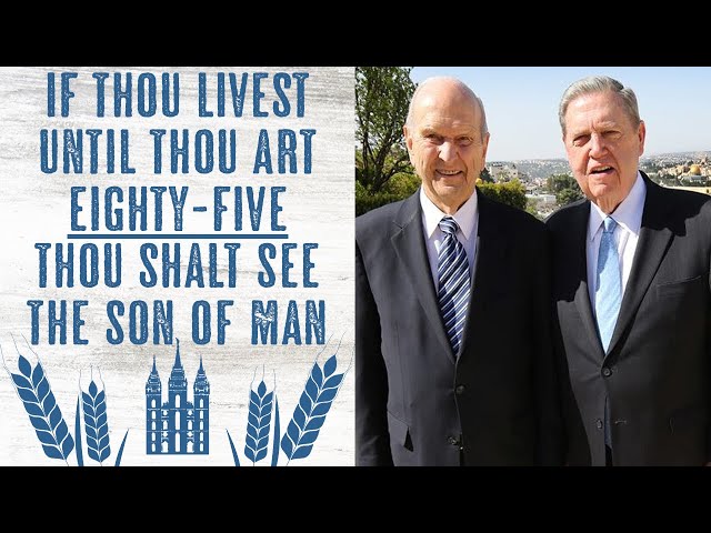 Not Just About Joseph Smith? If Thou Livest Until 85 Years Old - Dec. 3, 2025?