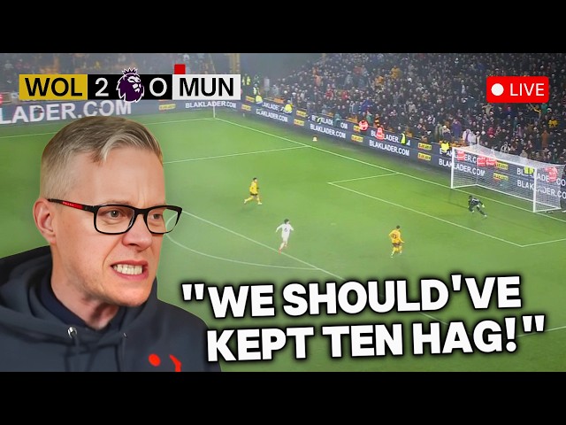 Wolves vs Manchester United Mark Goldbridge Watchalong