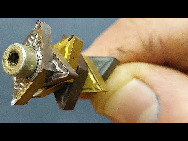 Few people know how these carbide inserts work in turning metal