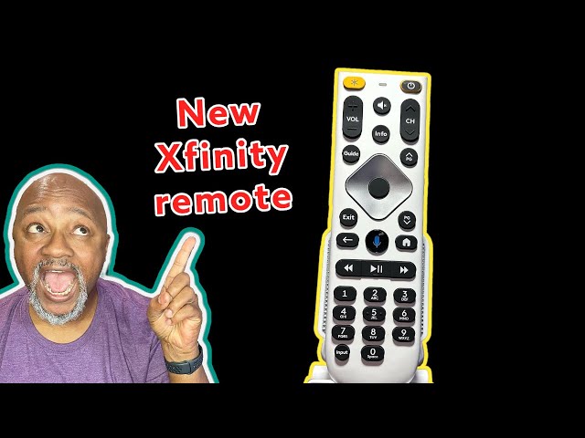 new Xfinity Large Button Remote