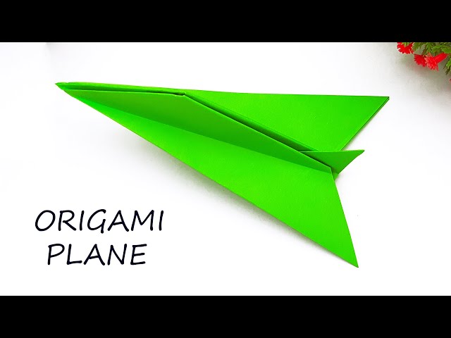 Easy To Make A Paper Plane Toy | Origami Paper Plane Craft