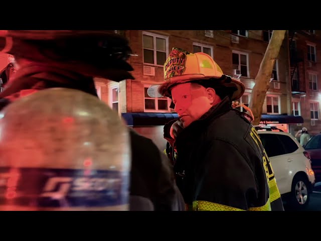 FDNY Queens 2nd Alarm Box 4483 Fire on the 6th Floor