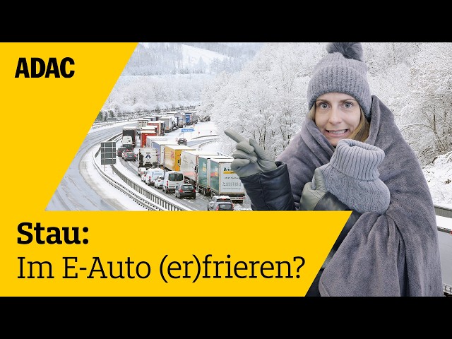 Wie lange hält ein E-Auto im Winterstau durch? | Unter Strom – Einfach Elektromobilität | 84 | ADAC