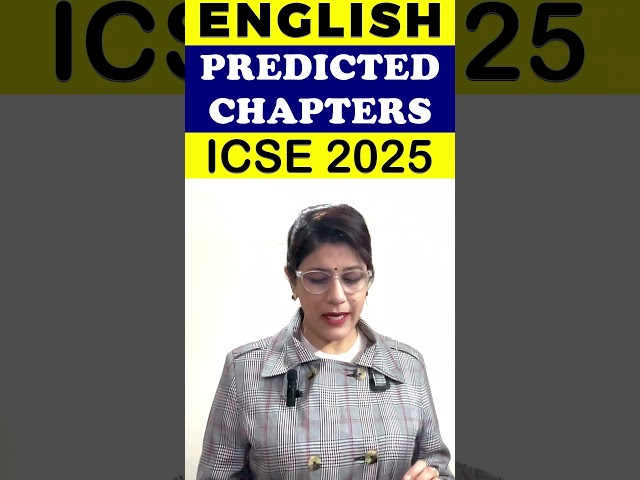 PREDICTED CHAPTERS - TREASURE CHEST | ICSE CLASS 10