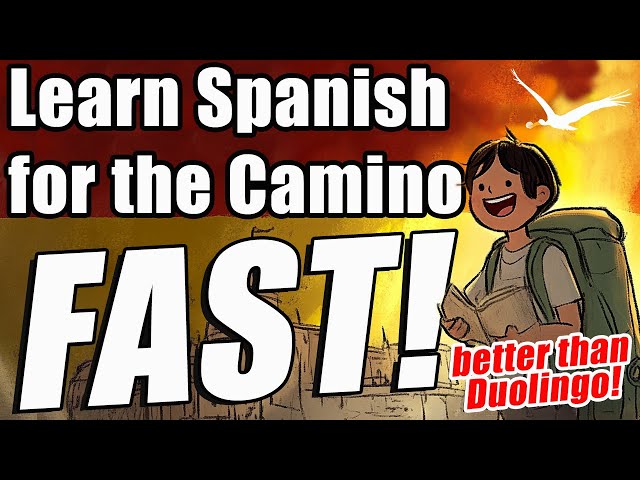 Learn Spanish for the Camino De Santiago FAST! 🚀 (Better Than Duolingo!) #CaminoDeSantiago #Tips