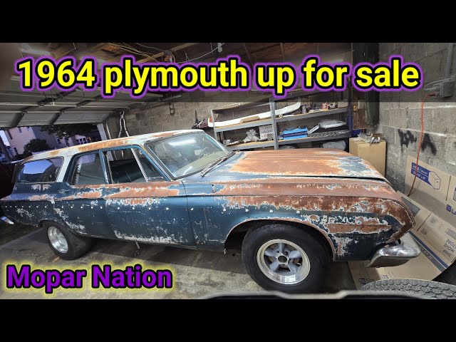 1964 plymouth wagon is up for sale.