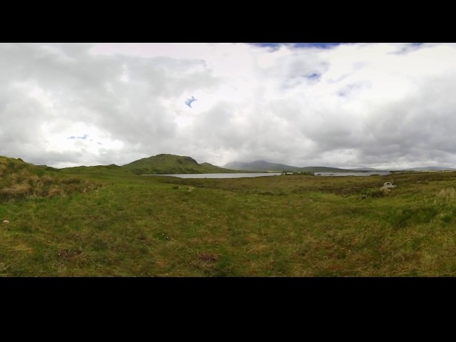 Scottish Highlands Landscape - 360 Video [Royalty Free Stock Footage] $350 [4K VR Stereoscopic 3D]