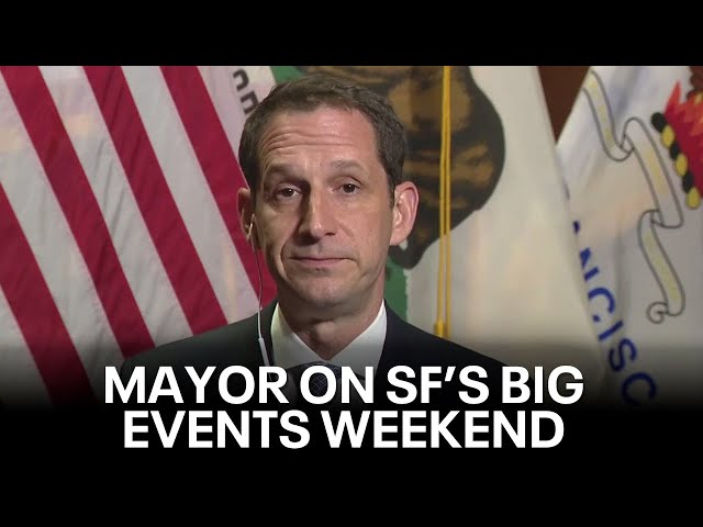 SF Mayor Lurie on preparations for major weekend celebrations | KTVU