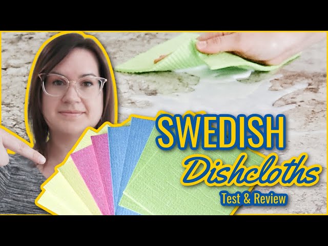 ECO-FRIENDLY CLEANING CLOTH | SWEDISH DISHCLOTH TEST & REVIEW | 100% NATURAL MATERIAL & ZERO WASTE