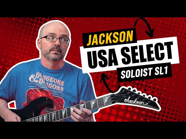 This Jackson USA Select Soloist SL1 is F@*%ing AMAZING!