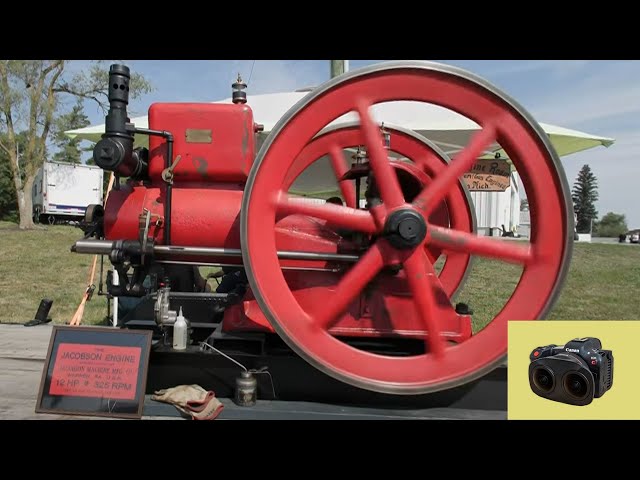 Jacobson Engine at the Antique Machinery Show  Findlay Ohio 2023 Canon 8K60 VR180