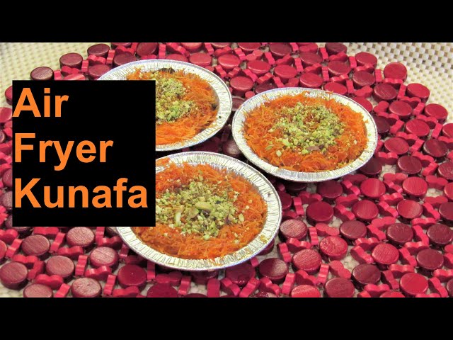 Air Fryer Easy and Delicious Kunafa/ Middle Eastern Dessert