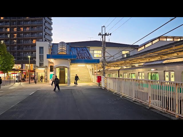 Chiba, Kashiwa evening walk, Japan 2025 • 4K HDR