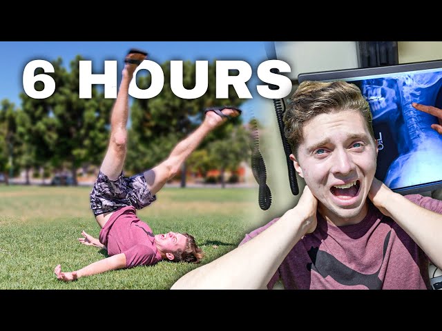 How I Learned To Backflip In 6 Hours (Neck Injury)