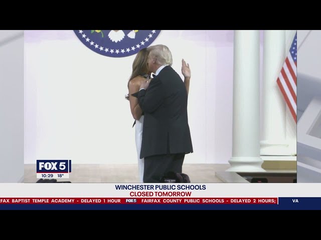 Trump, First Lady dance at Commander-in-Chief Ball