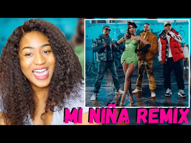 Quadruple THREAT?! | Wisin, Myke Towers, Maluma, Anitta, Los Legendarios - Mi Niña Remix