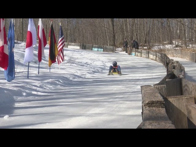 Negaunee hosts North American Championship Luge race