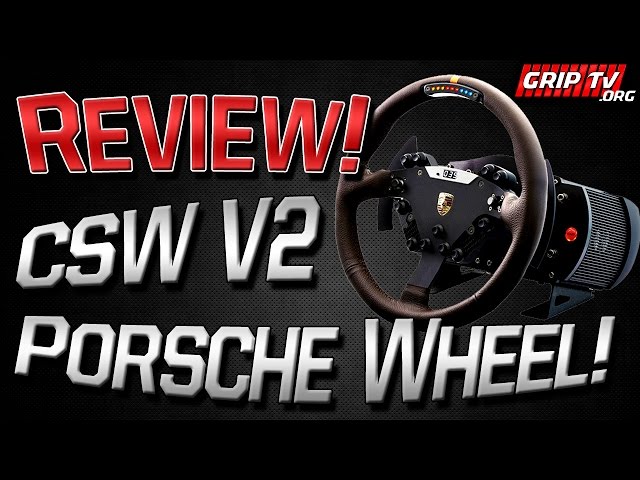 Fanatec CSW V2 Base and Porsche Wheel Full Review!