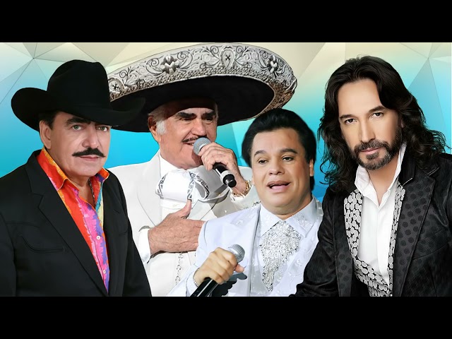 JOAN SEBASTIAN, MARCO ANTONIO SOLÍS, VICENTE FERNÁNDEZ, JUAN GABRIEL EXITOS SUS MEJORES CANCIONES