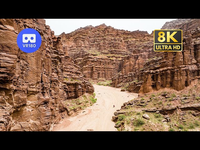 【VR180】Travel China: Tomur Grand Canyon 天山托木尔大峡谷 | Xinjiang