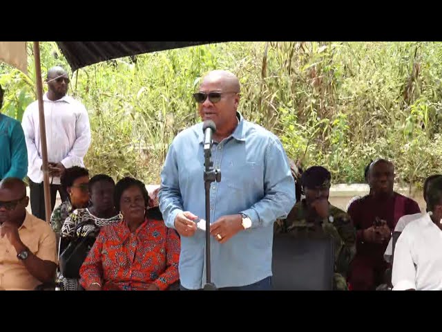 President Mahama Inspects Stalled Anomabo Fishing University Projects || 6th February 2025