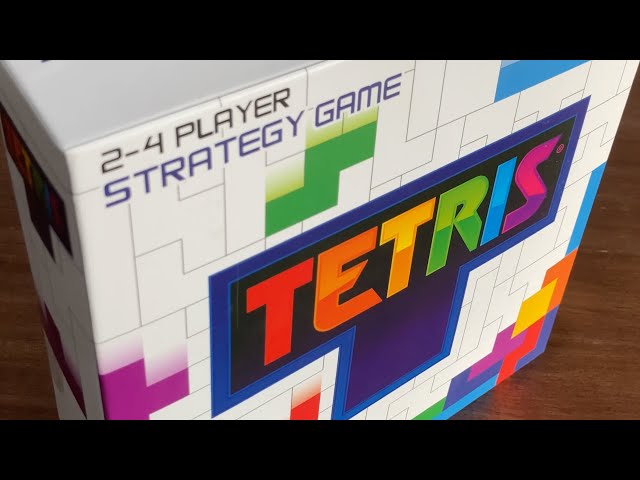 Tetris The Strategy / Board Game From Buffalo Games