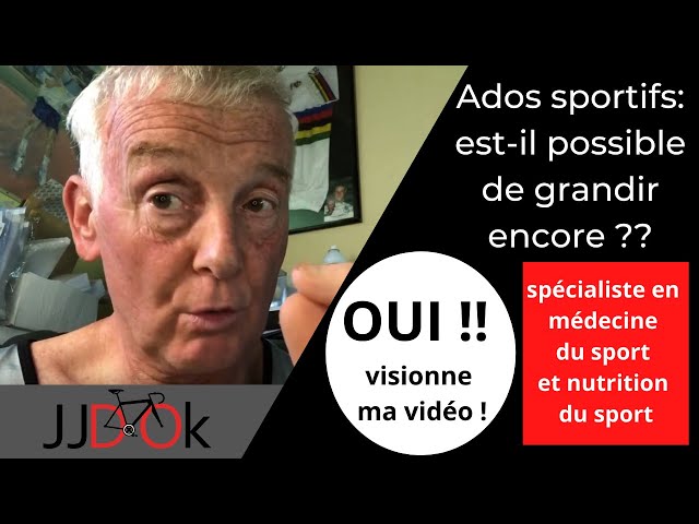 Sportif ado : conseils et astuces pour grandir encore : oui c'est possible