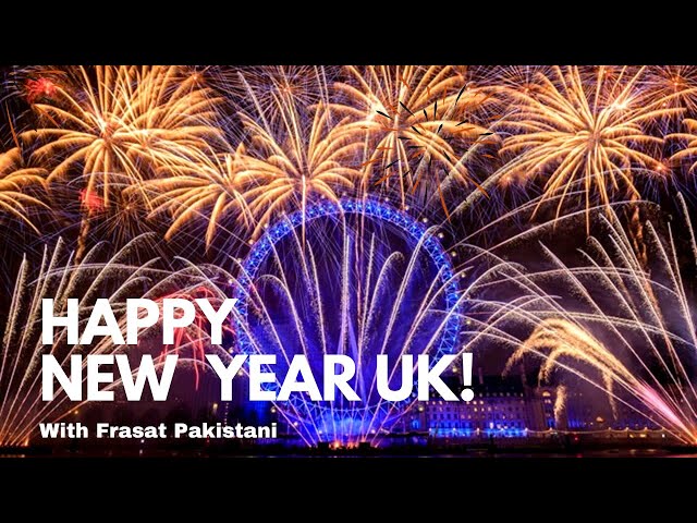 Happy New Years Fireworks London 🎆  2023 Fireworks Full Show 🎉