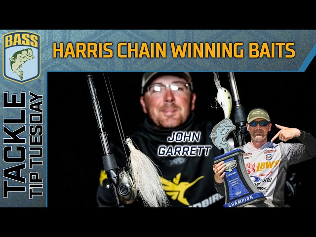 John Garrett's shell bed bait rotation at the Harris Chain