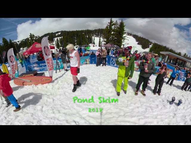 Mt. Hood Meadows Pond Skim Awards 2018 360˚