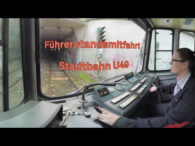 Führerstandsmitfahrt U49 in 360° // DSW21